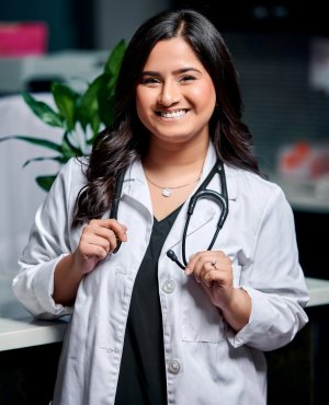 Afsheen Jamal, NP at We Care Clinic in River Oaks, TX