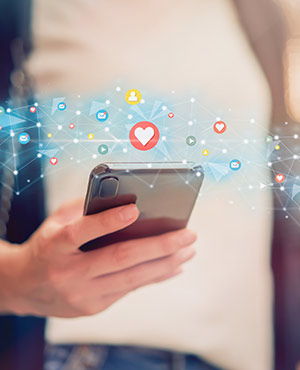 Social Media at We Care Clinic in River Oaks, TX