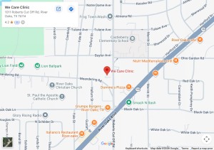 Get Directions to We Care Clinic in River Oaks, TX Get Directions to We Care Clinic in River Oaks, TX